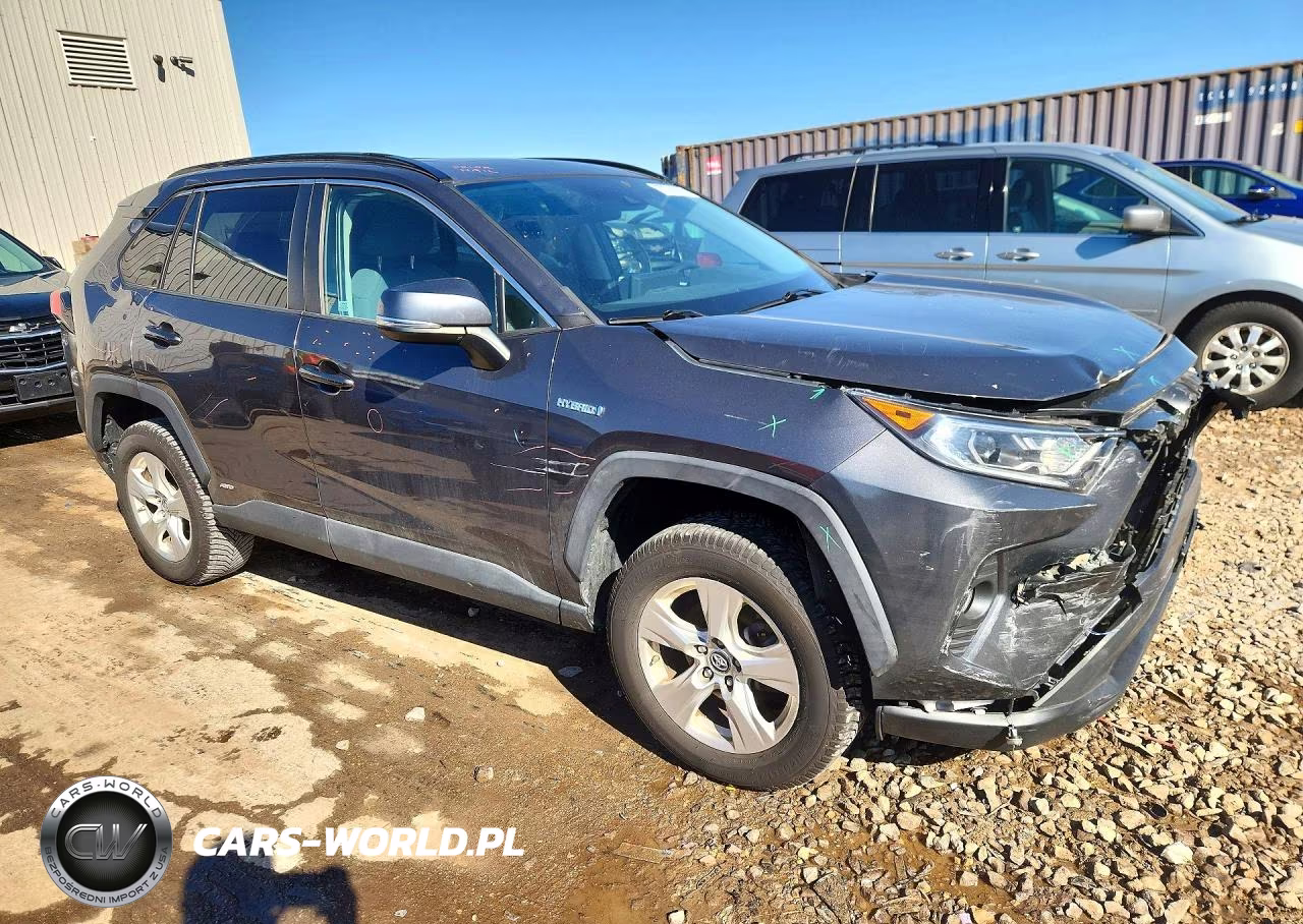 2019 Toyota Rav4 Hybrid Xle VIN:2T3RWRFV0KW027727 - 4