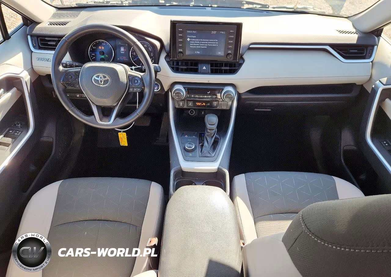 2019 Toyota Rav4 Hybrid Xle VIN:2T3RWRFV0KW027727 - 8