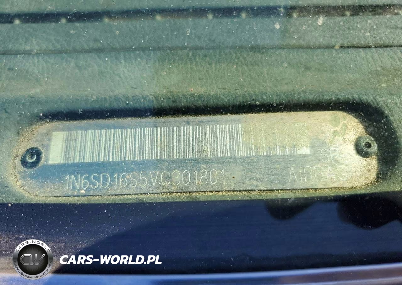 1997 Nissan Truck Xe VIN:1N6SD16S5VC301801 - 12