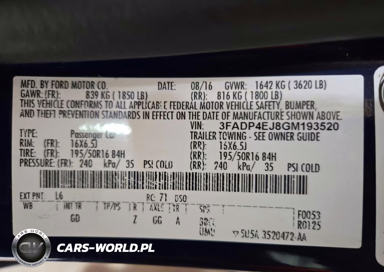 2016 Ford Fiesta Se VIN:3FADP4EJ8GM193520 - 12
