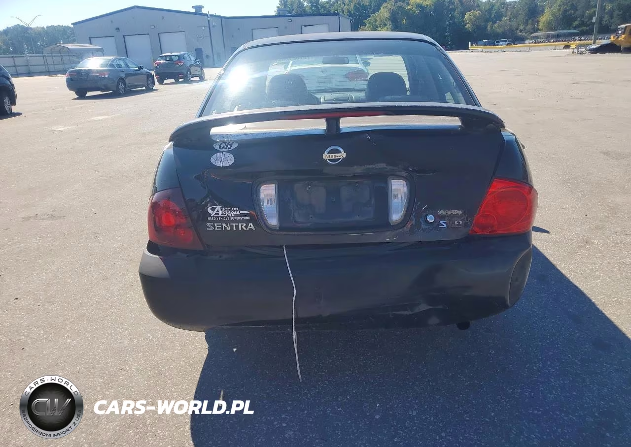 2006 Nissan Sentra 1.8 VIN:3N1CB51D66L493249 - 6