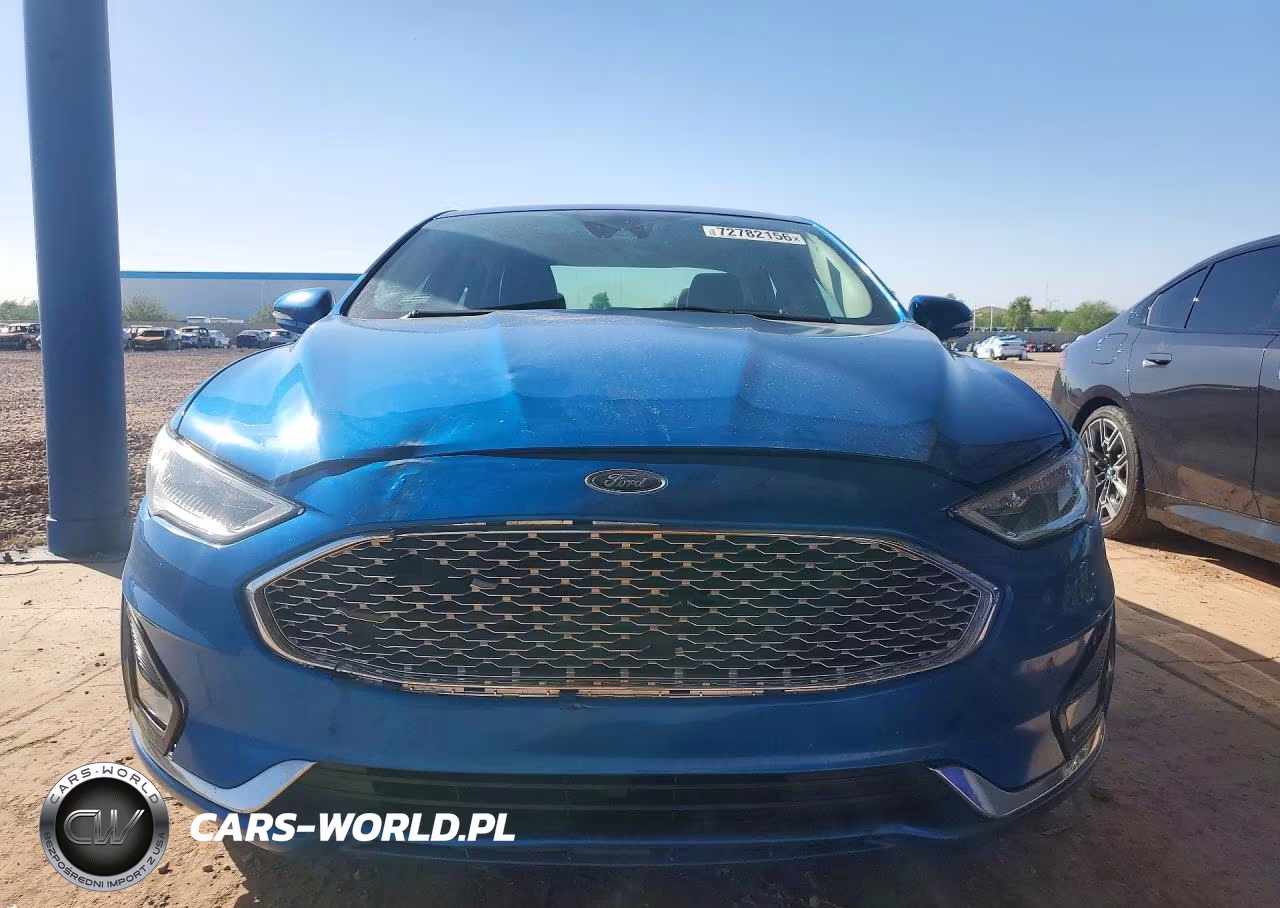 2019 Ford Fusion Titanium VIN:3FA6P0RU8KR137093 - 5