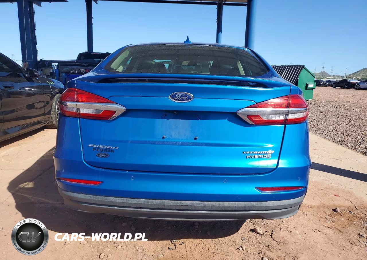 2019 Ford Fusion Titanium VIN:3FA6P0RU8KR137093 - 6