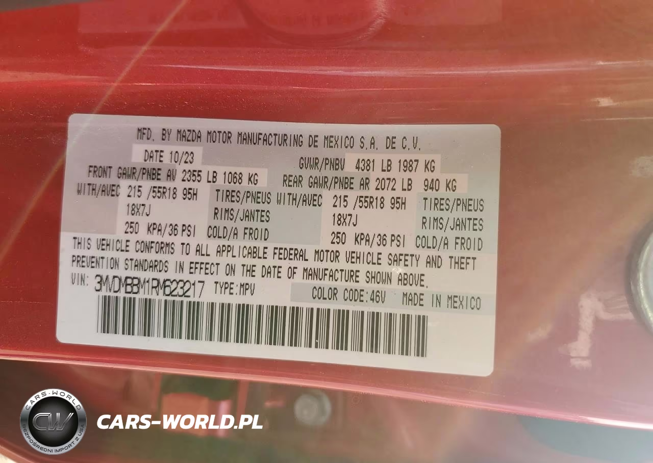 2024 Mazda Cx-30 Select VIN:3MVDMBBM1RM623217 - 13