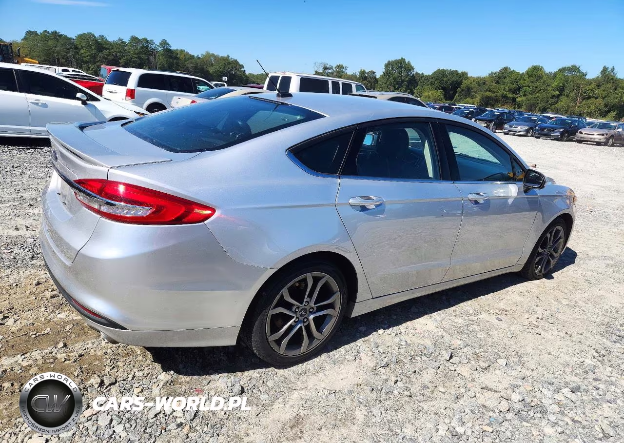 2017 Ford Fusion Se Hybrid VIN:3FA6P0LU6HR382329 - 3