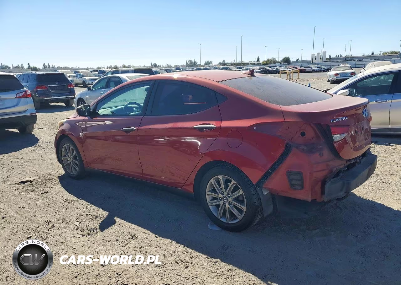 2016 Hyundai Elantra Se VIN:KMHDH4AE4GU619792 - 2