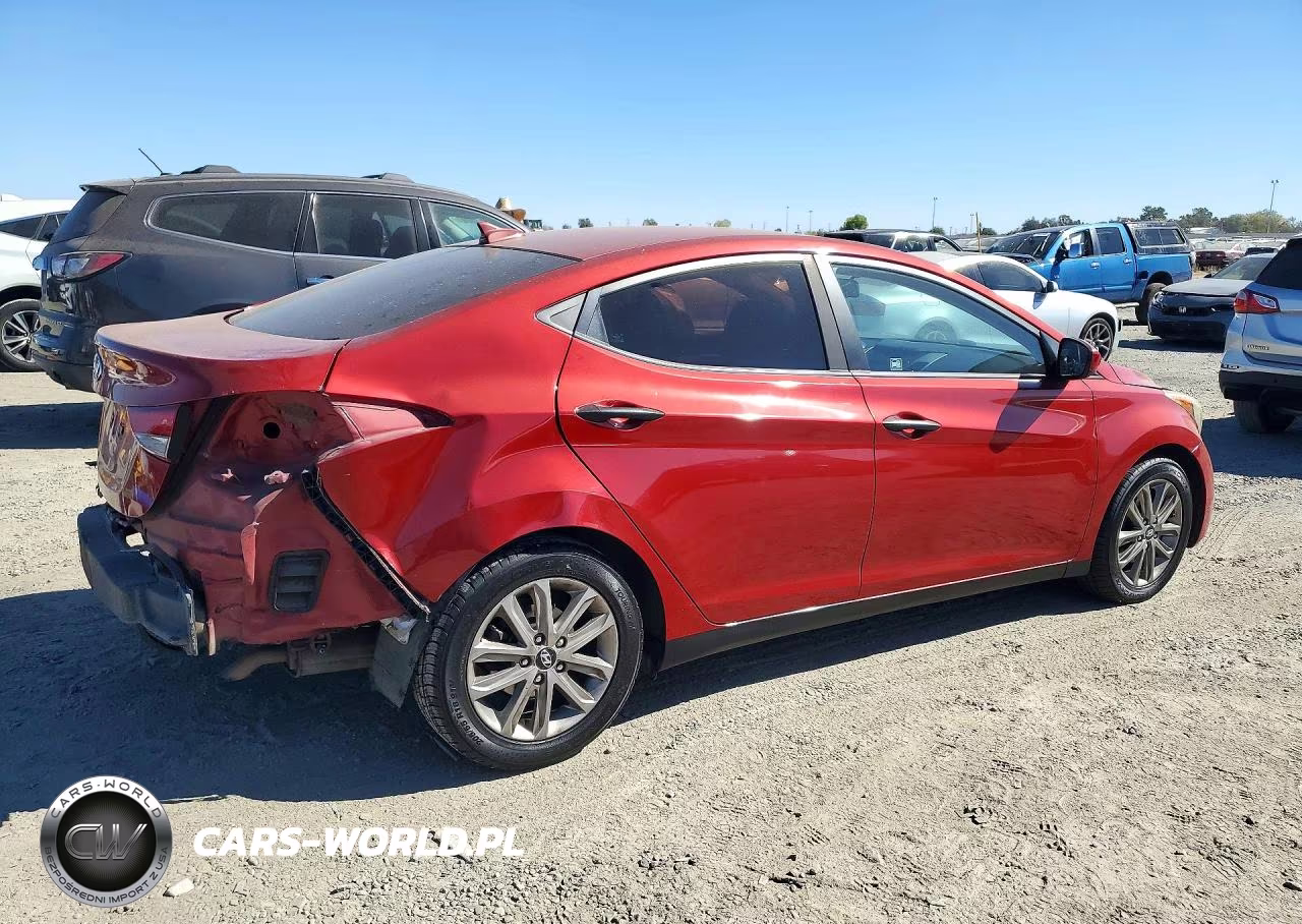 2016 Hyundai Elantra Se VIN:KMHDH4AE4GU619792 - 3