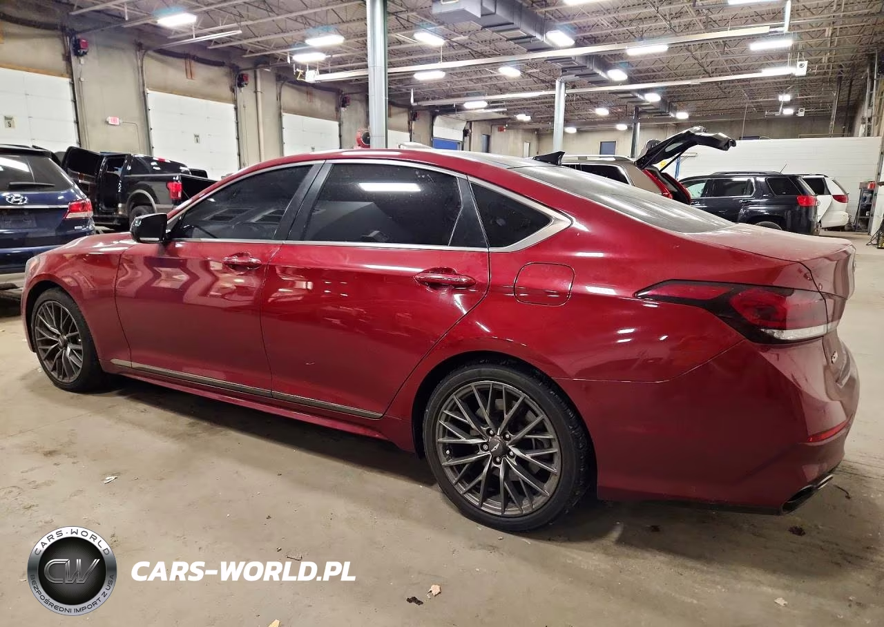 2018 Genesis G80 Sport VIN:KMHGN4JBXJU219027 - 2