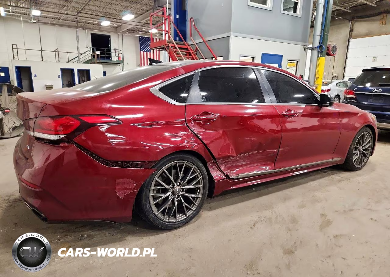 2018 Genesis G80 Sport VIN:KMHGN4JBXJU219027 - 3