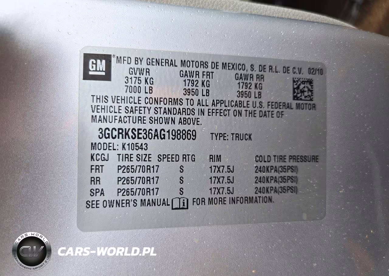 2010 Chevrolet Silverado K1500 Lt VIN:3GCRKSE36AG198869 - 12