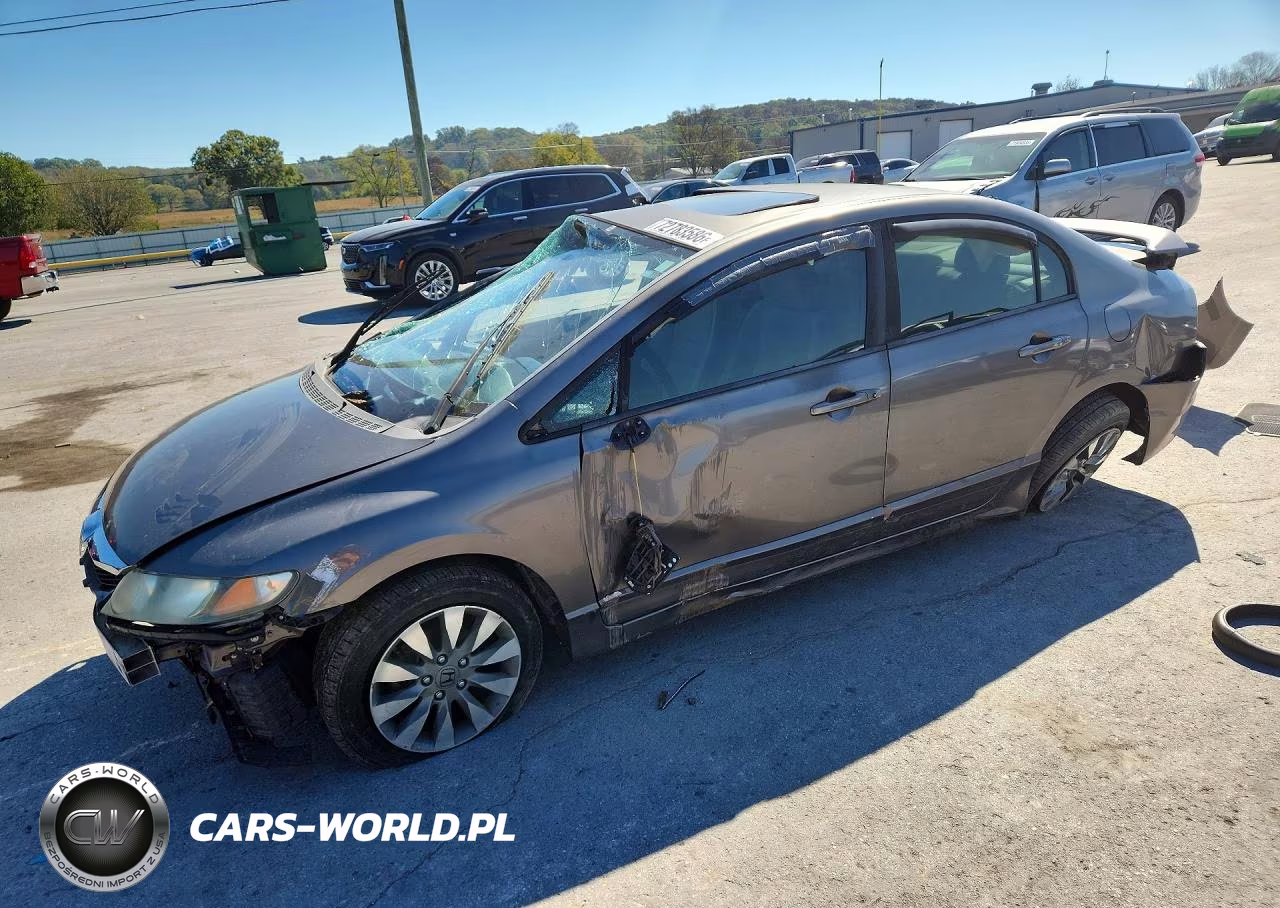 2009 Honda Civic Ex VIN:1HGFA16869L005291 - 1