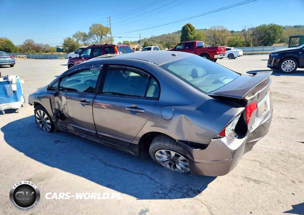2009 Honda Civic Ex VIN:1HGFA16869L005291 - 2