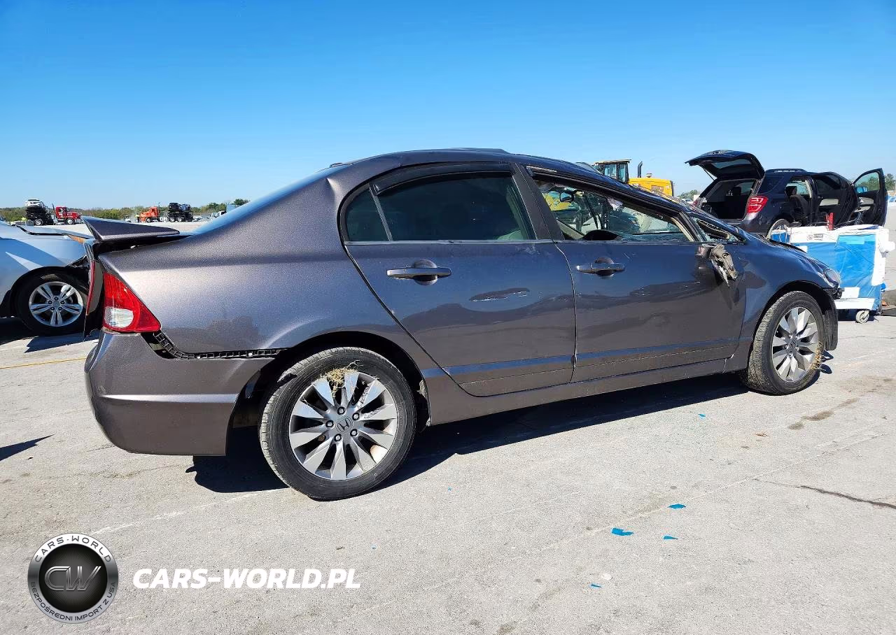 2009 Honda Civic Ex VIN:1HGFA16869L005291 - 3