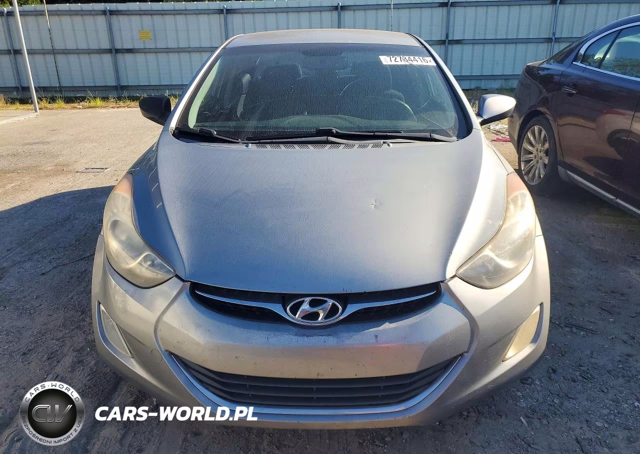 2013 Hyundai Elantra Gls VIN:KMHDH4AE9DU760465 - 5
