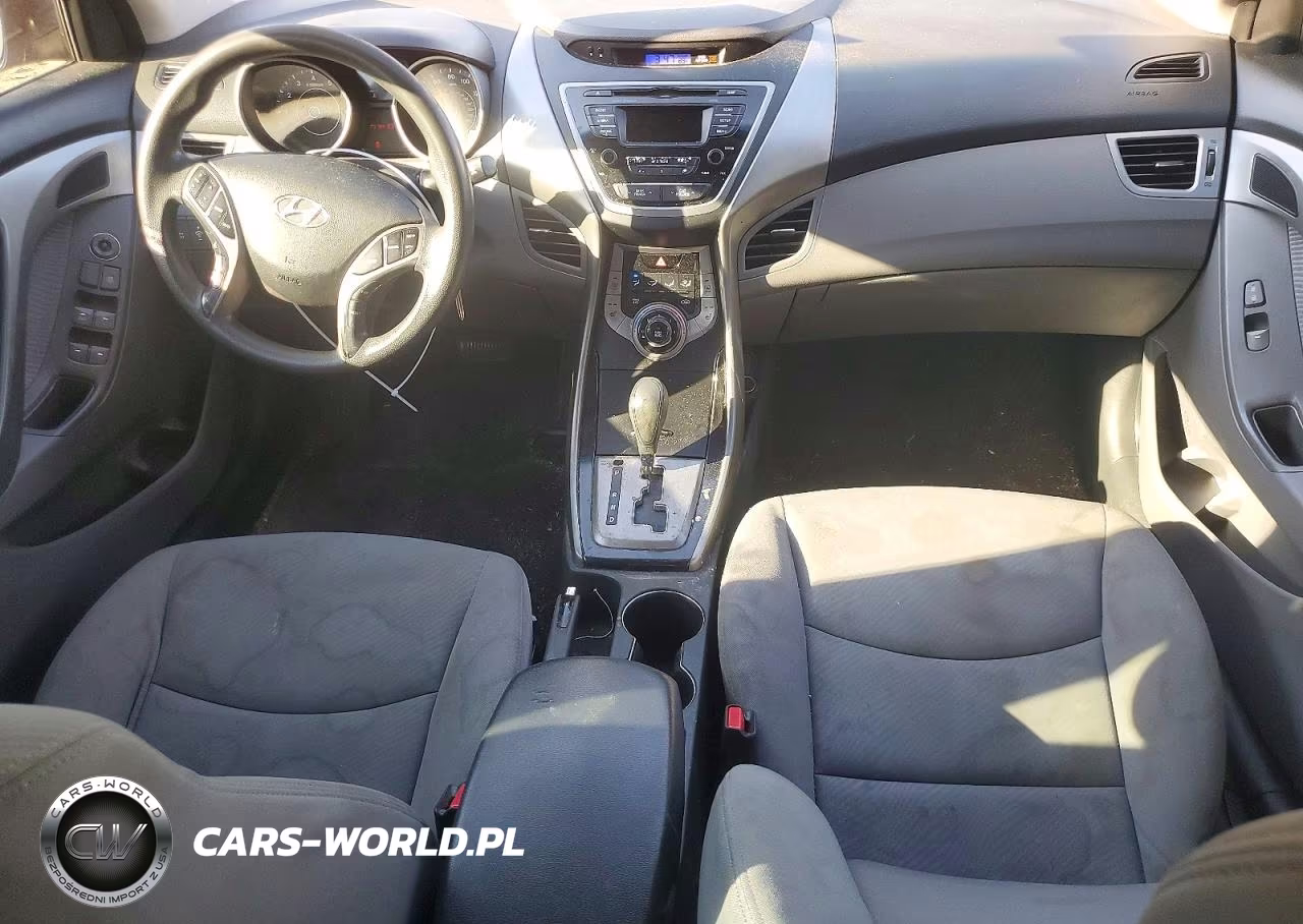 2013 Hyundai Elantra Gls VIN:KMHDH4AE9DU760465 - 8