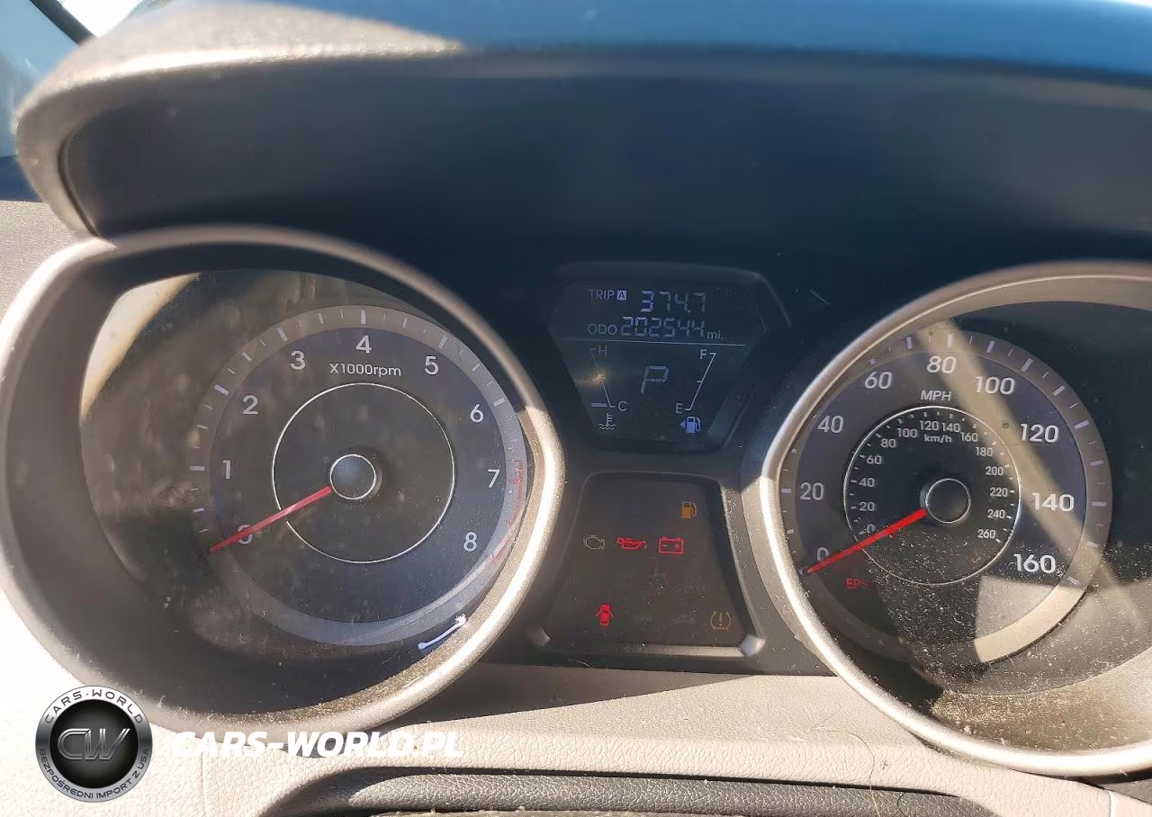 2013 Hyundai Elantra Gls VIN:KMHDH4AE9DU760465 - 9