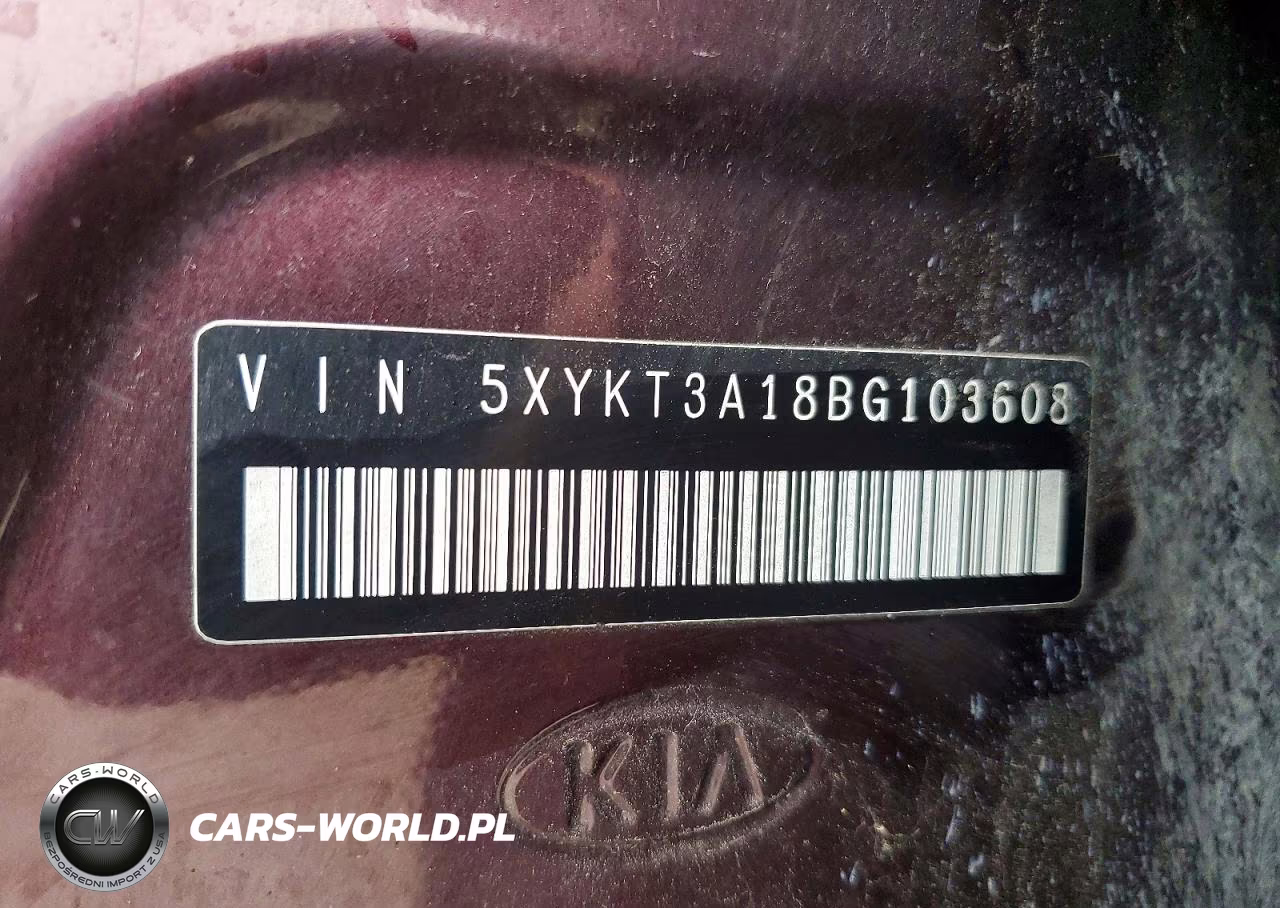 2011 Kia Sorento Lx VIN:5XYKT3A18BG103608 - 13
