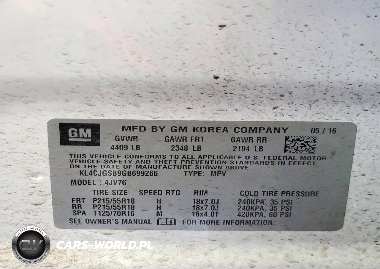 2016 Buick Encore VIN:KL4CJGSB9GB699266 - 12