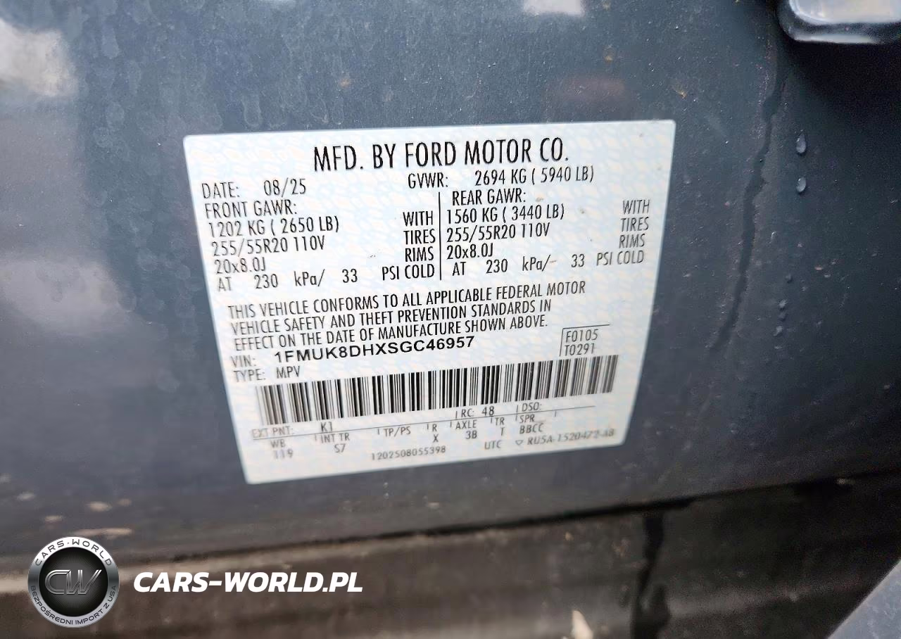 2025 Ford Explorer Active VIN:1FMUK8DHXSGC46957 - 13