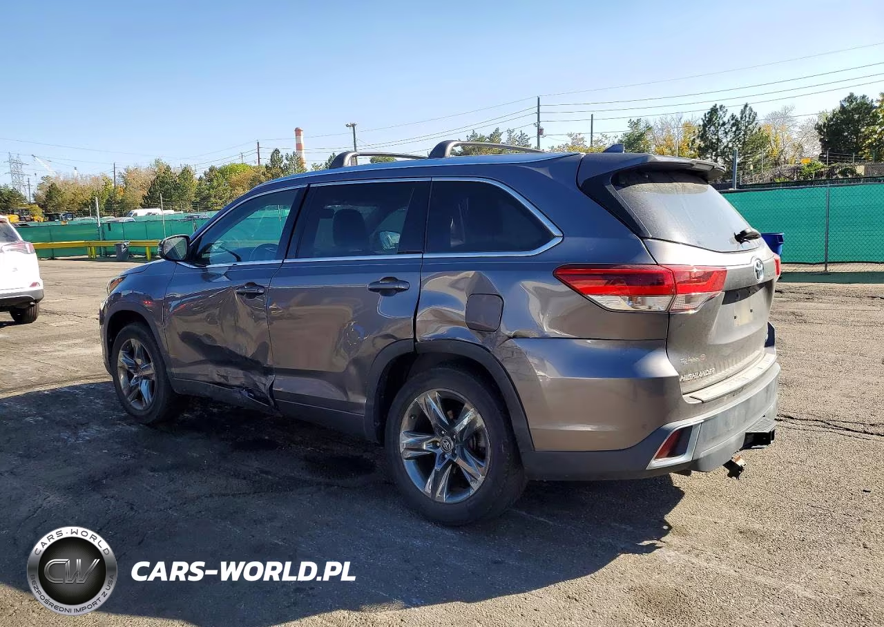 2018 Toyota Highlander Limited Platinum VIN:5TDYZRFH3JS280697 - 2