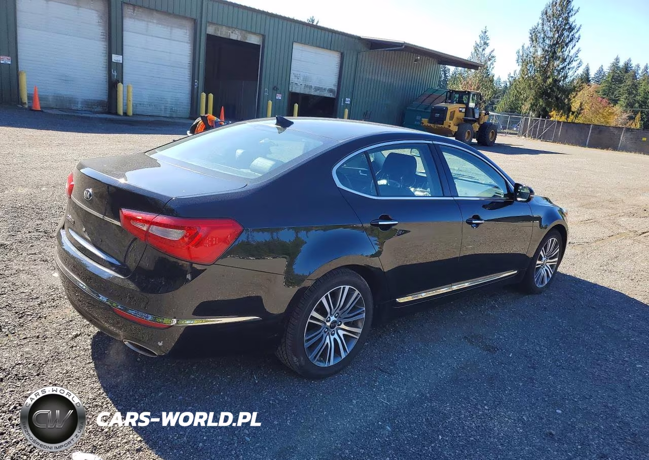 2014 Kia Cadenza Premium VIN:KNALN4D71E5134438 - 3