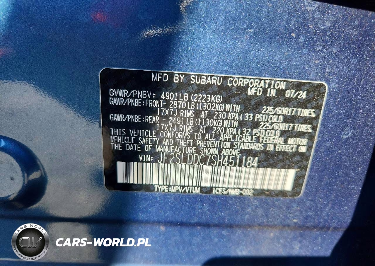 2025 Subaru Forester Premium VIN:JF2SLDDC7SH451184 - 14