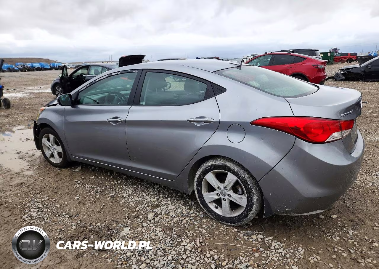 2013 Hyundai Elantra Gls VIN:KMHDH4AE5DU912869 - 2