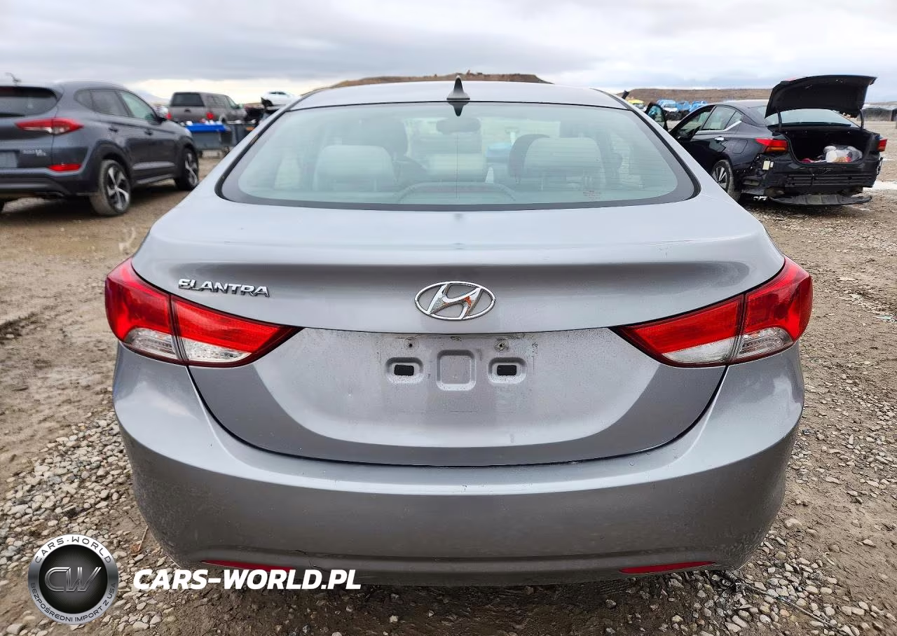 2013 Hyundai Elantra Gls VIN:KMHDH4AE5DU912869 - 6