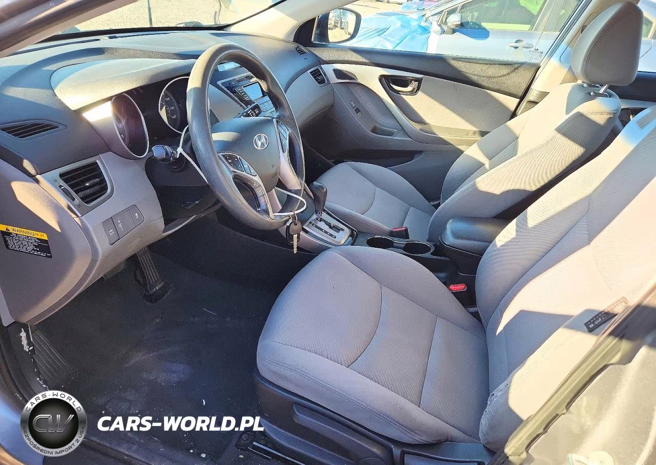 2013 Hyundai Elantra Gls VIN:KMHDH4AE5DU912869 - 7