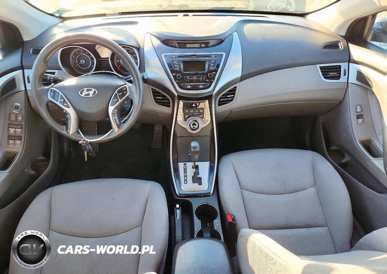 2013 Hyundai Elantra Gls VIN:KMHDH4AE5DU912869 - 8