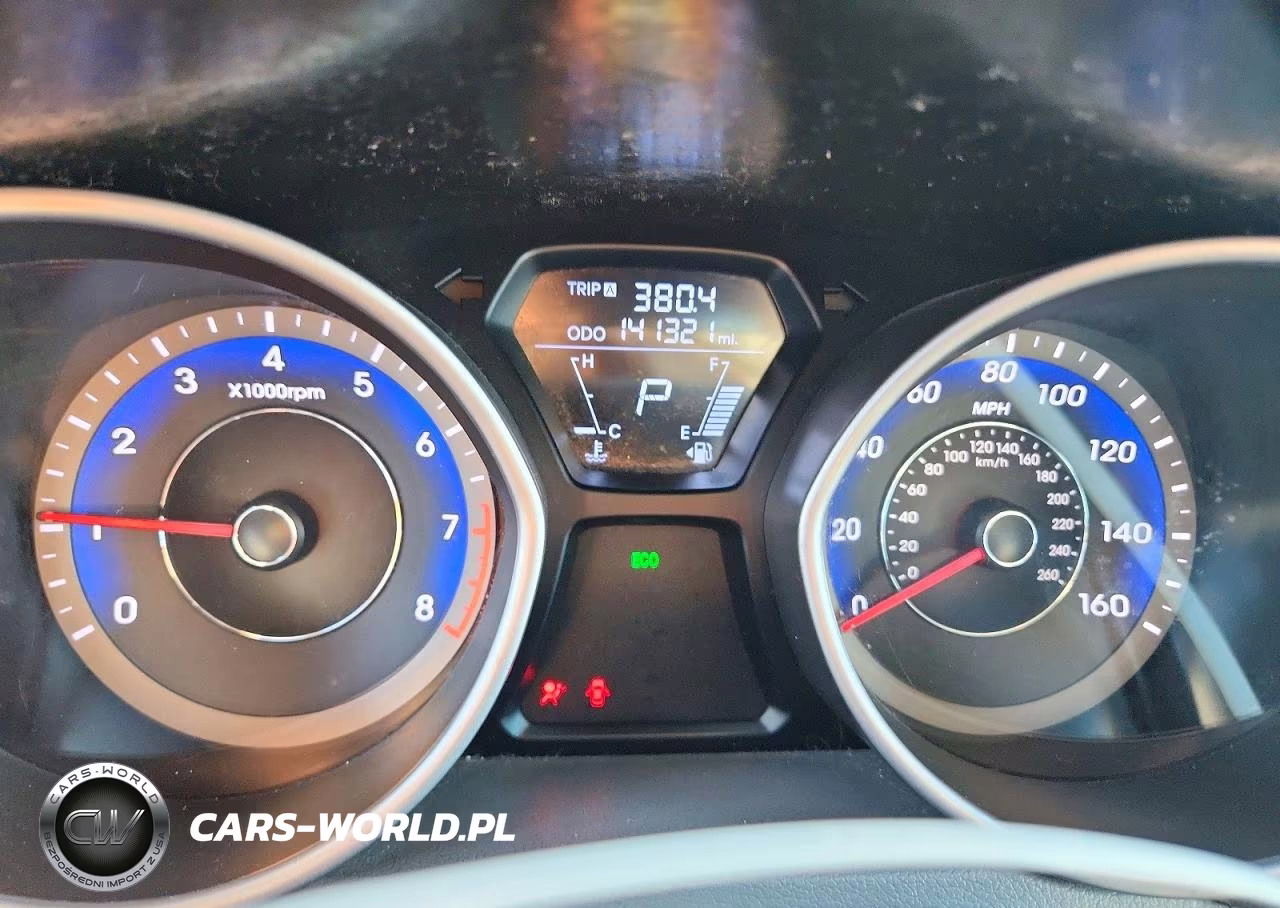 2013 Hyundai Elantra Gls VIN:KMHDH4AE5DU912869 - 9