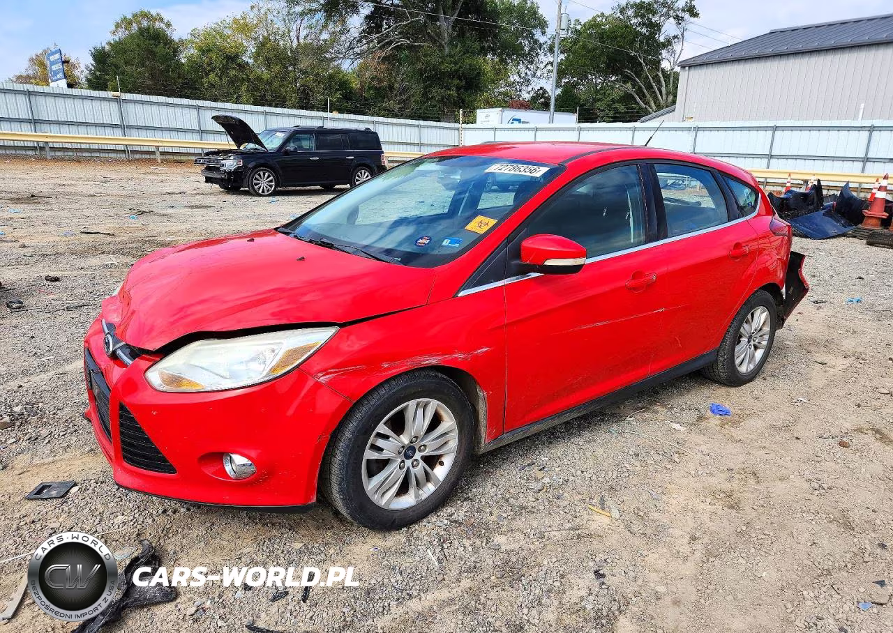 2012 Ford Focus Sel VIN:1FAHP3M24CL436760 - 1