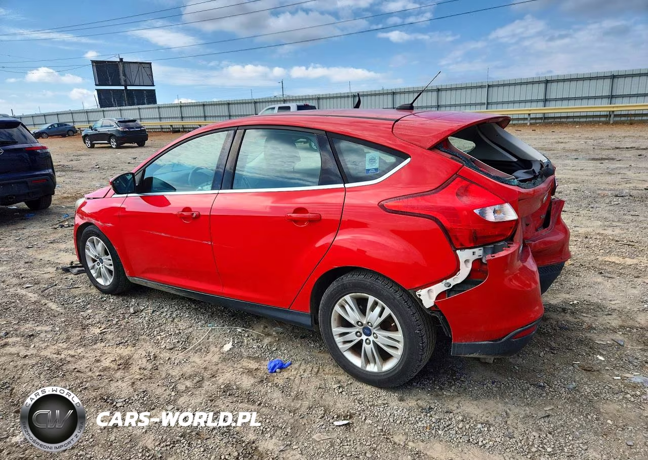 2012 Ford Focus Sel VIN:1FAHP3M24CL436760 - 2