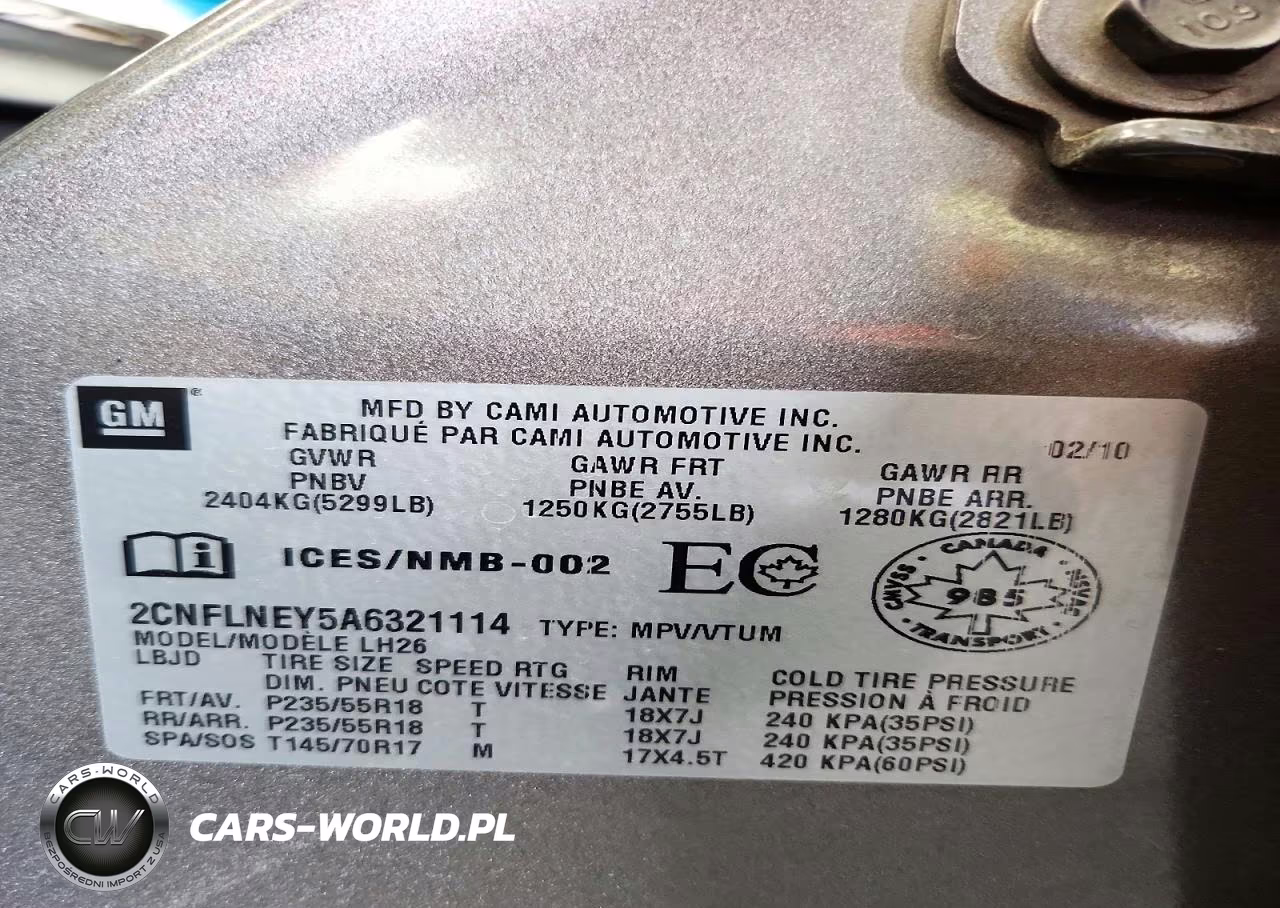 2010 Chevrolet Equinox Lt VIN:2CNFLNEY5A6321114 - 13