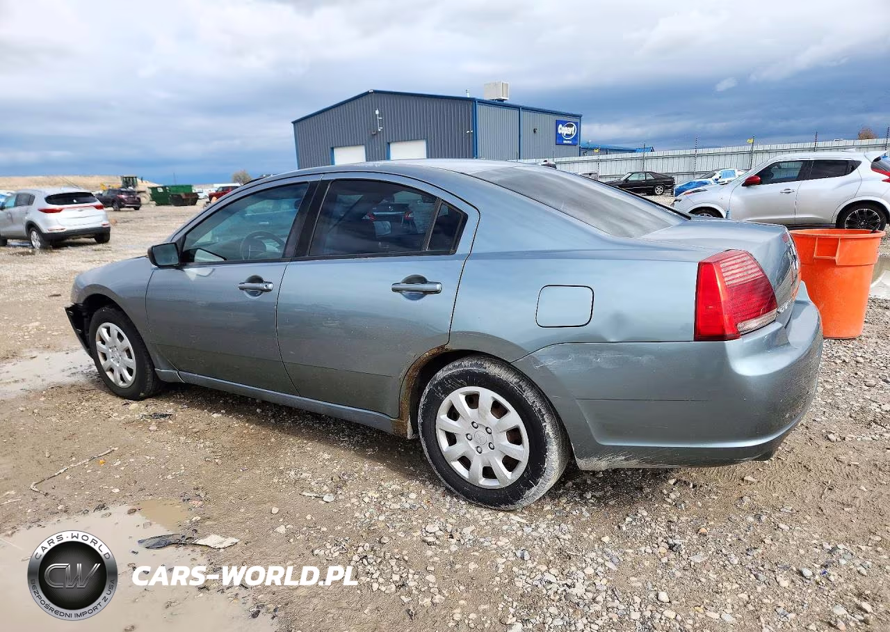2007 Mitsubishi Galant Es VIN:4A3AB36F57E038300 - 2