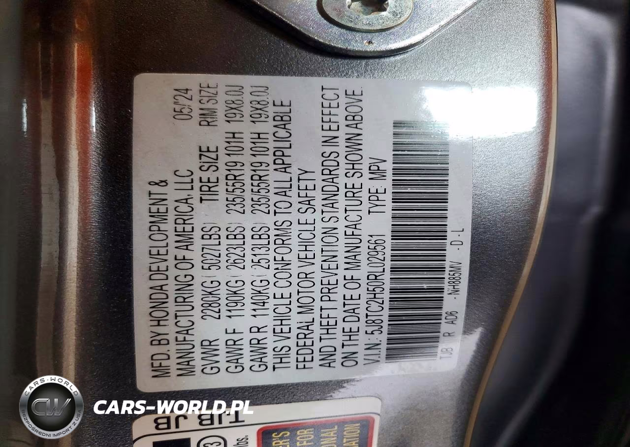 2024 Acura Rdx Technology VIN:5J8TC2H50RL029561 - 14