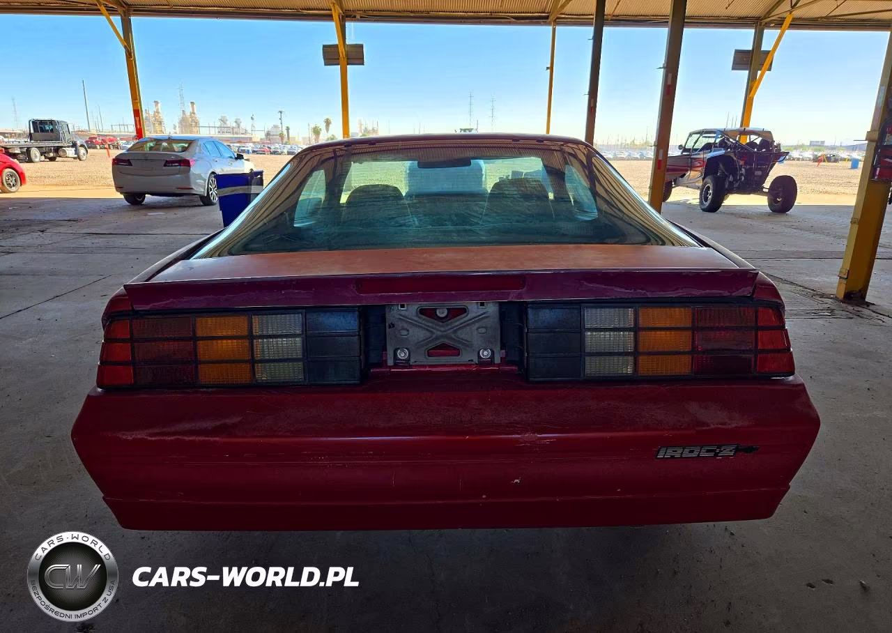 1989 Chevrolet Camaro Iroc-Z VIN:1G1FP21E1KL166100 - 6