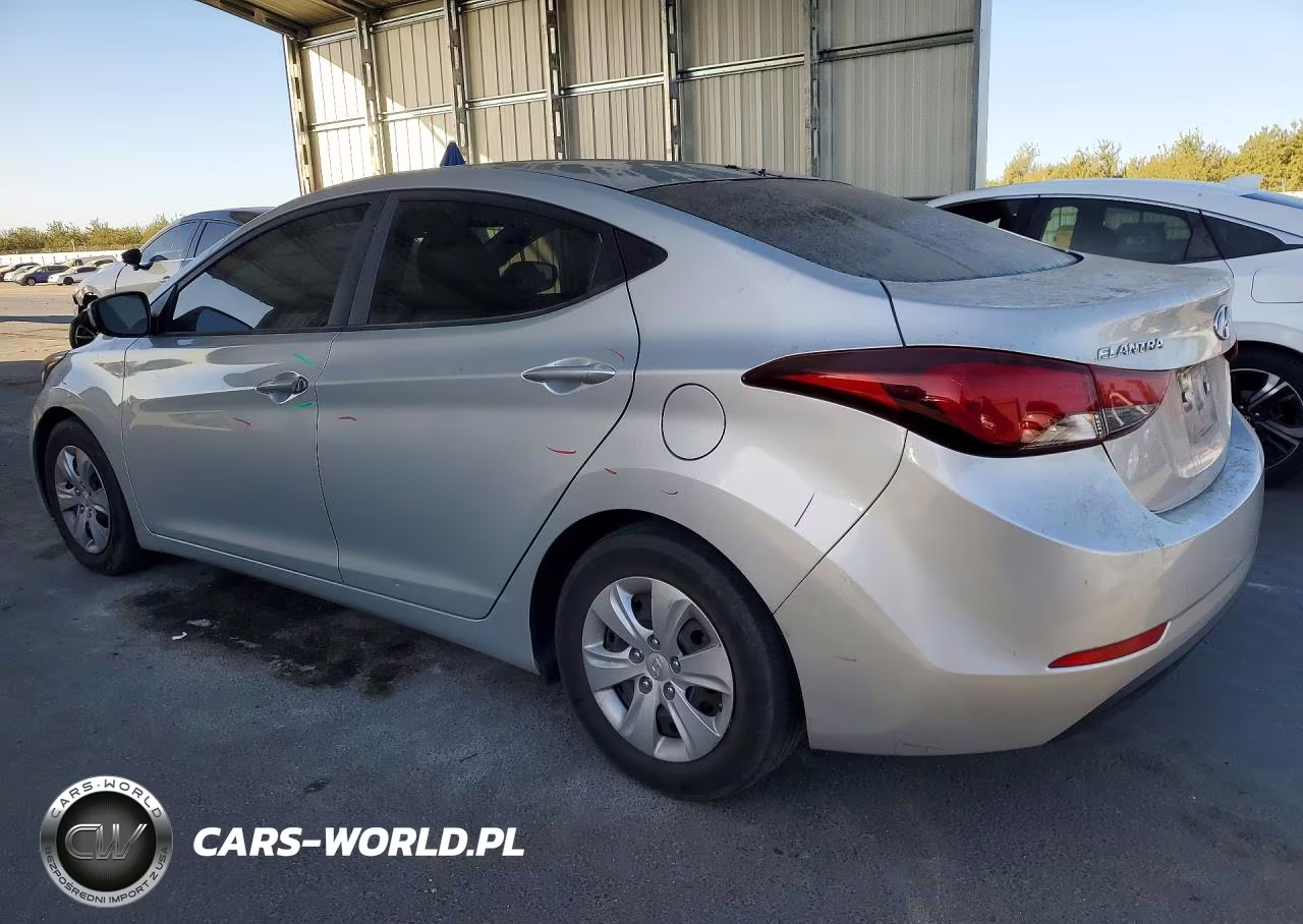 2016 Hyundai Elantra Se VIN:5NPDH4AE9GH696169 - 2