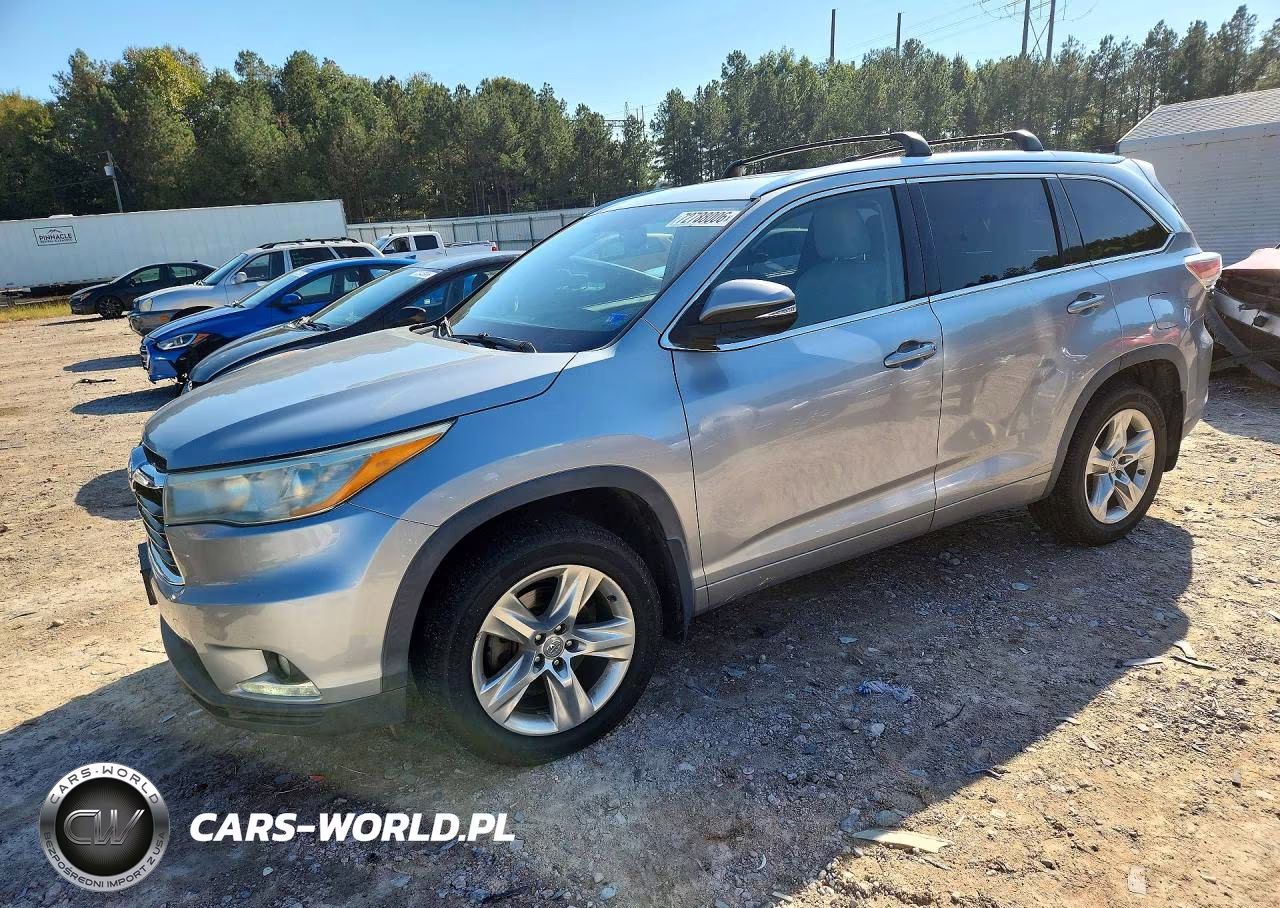 2015 Toyota Highlander Limited – zdjęcie 1 z 13