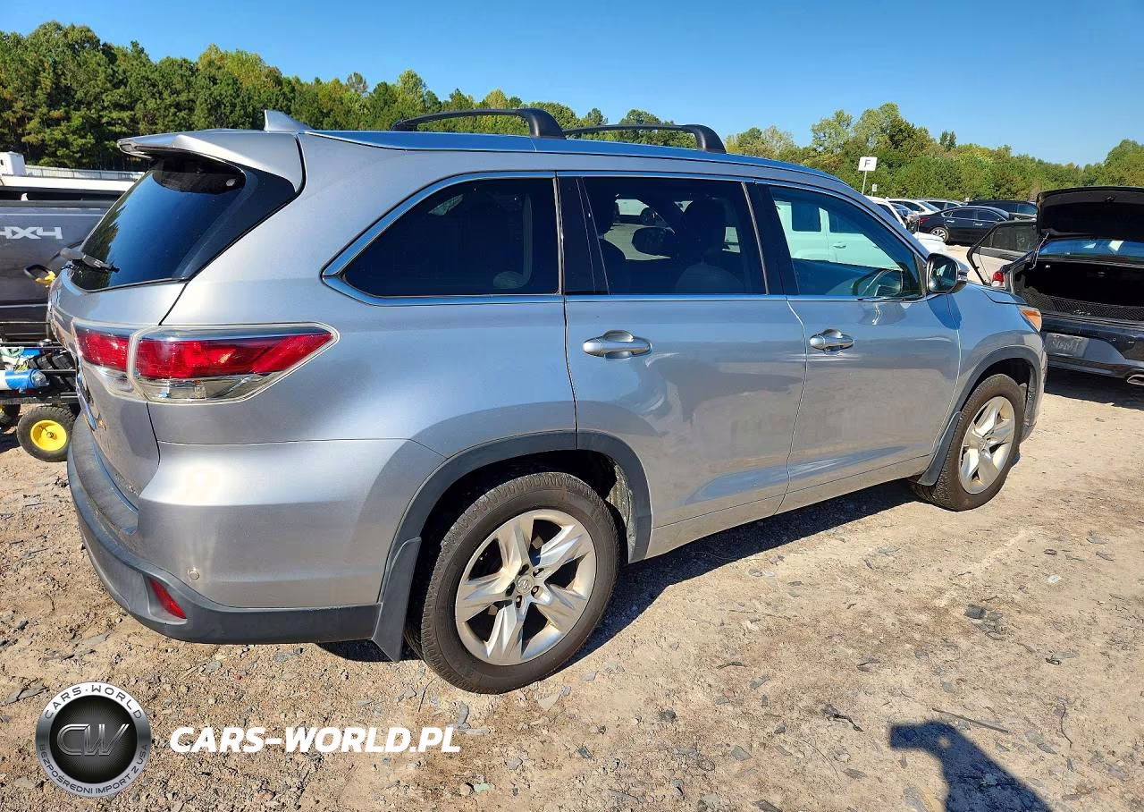 2015 Toyota Highlander Limited VIN:5TDDKRFH9FS077520 - 3