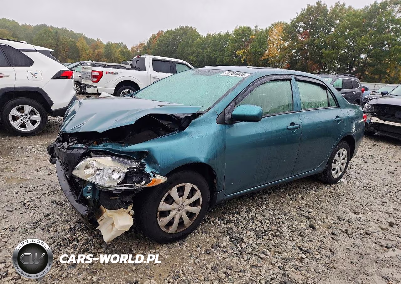 2009 Toyota Corolla Le VIN:2T1BU40E89C027661 - 1