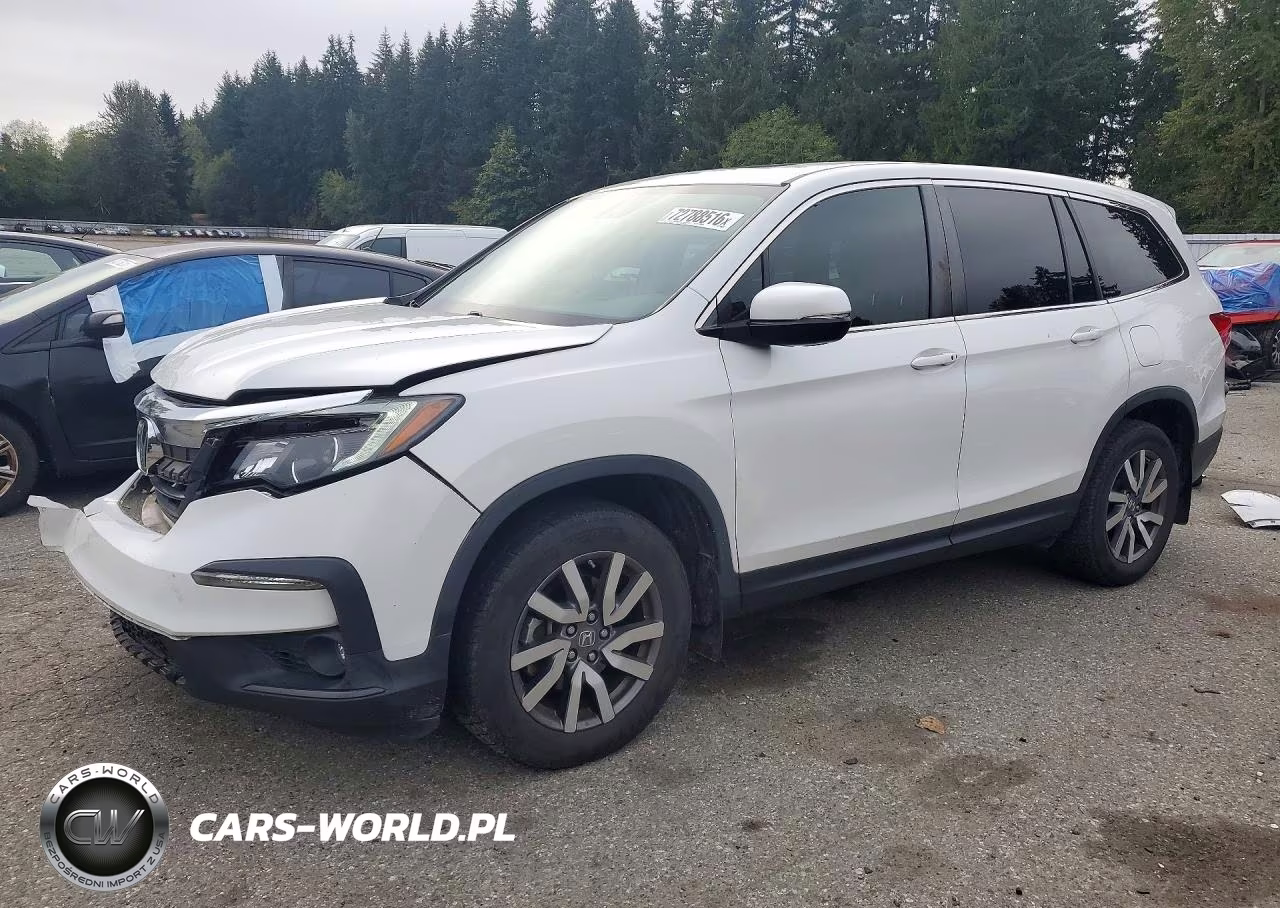 2020 Honda Pilot Exl VIN:5FNYF6H51LB017738 - 1