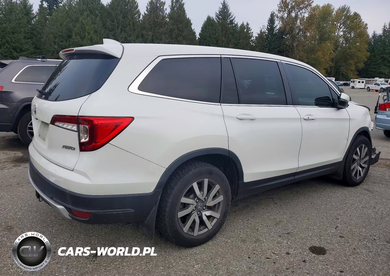 2020 Honda Pilot Exl VIN:5FNYF6H51LB017738 - 3