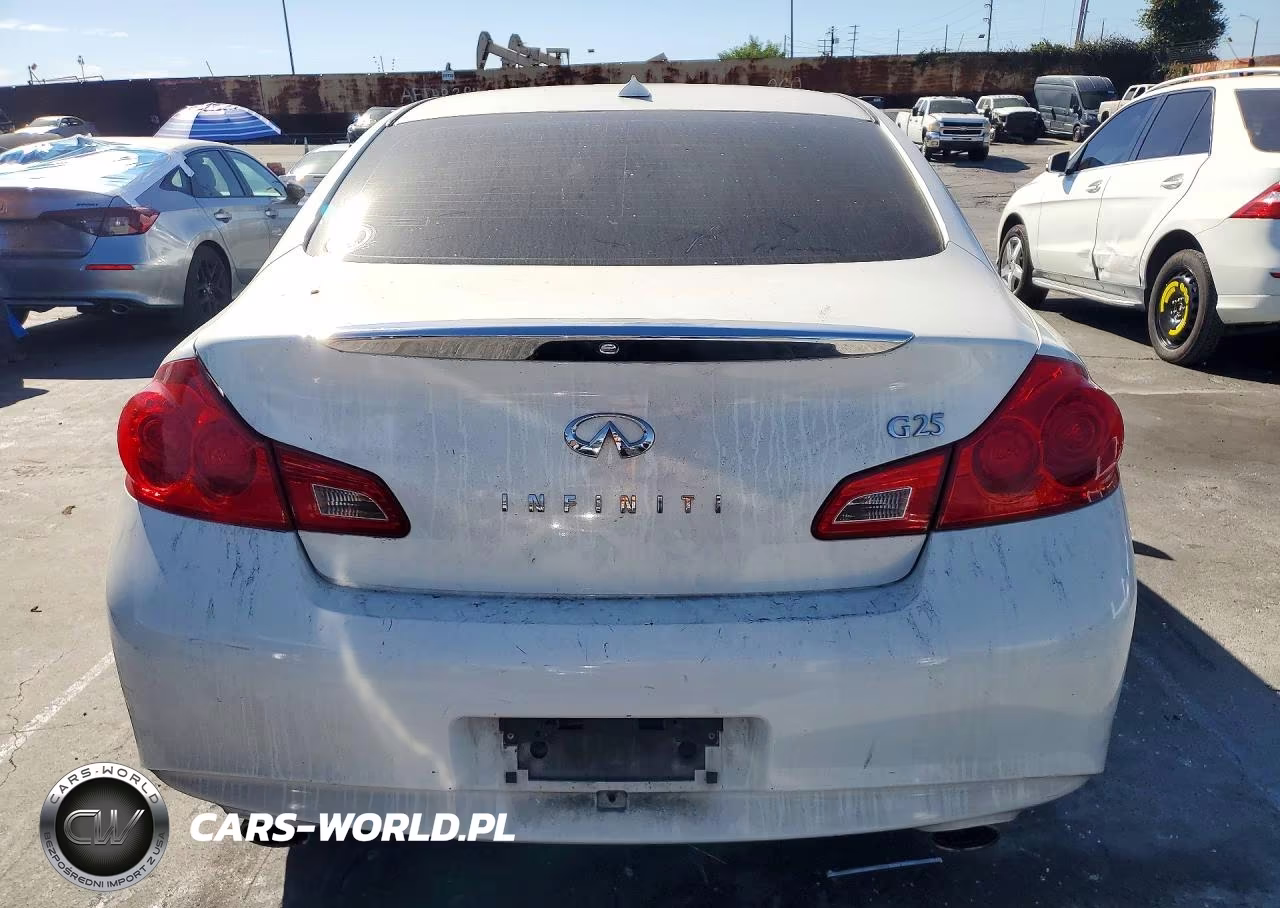 2011 Infiniti G25 Sedan Base VIN:JN1DV6APXBM602873 - 6