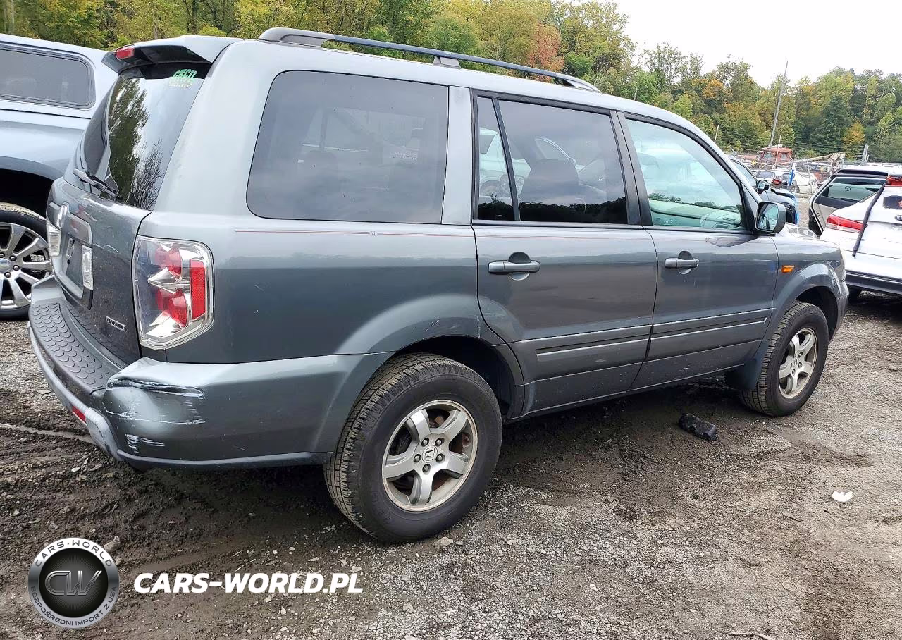 2008 Honda Pilot Ex VIN:5FNYF18438B051374 - 3