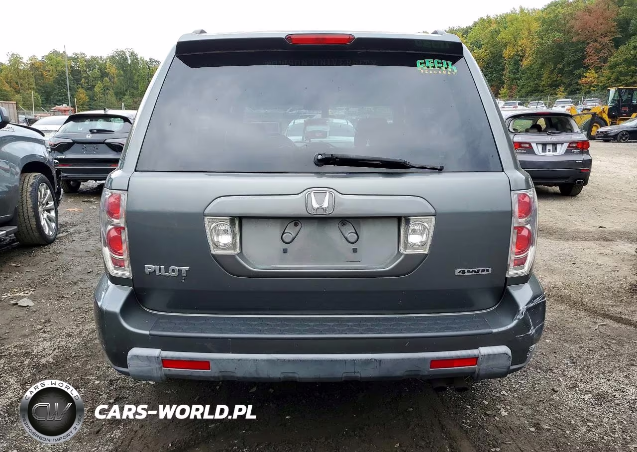 2008 Honda Pilot Ex VIN:5FNYF18438B051374 - 6