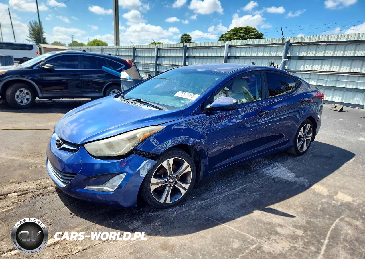 2015 Hyundai Elantra Se – zdjęcie 1 z 13