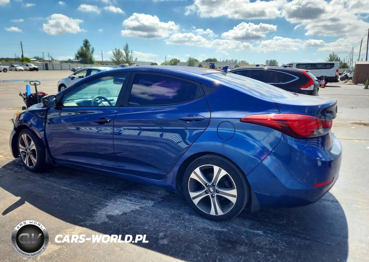 2015 Hyundai Elantra Se VIN:5NPDH4AE7FH622845 - 2