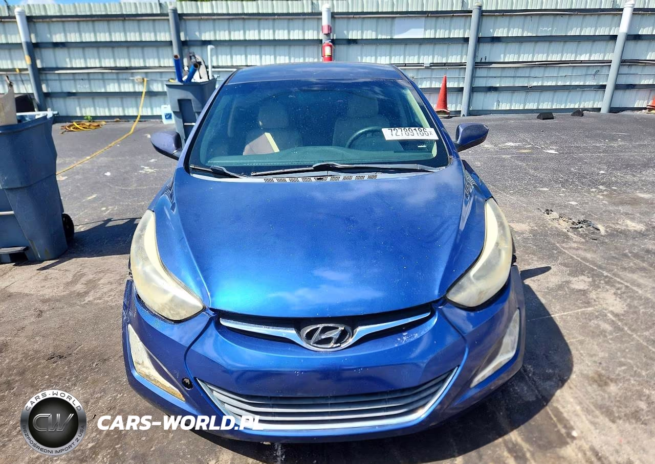 2015 Hyundai Elantra Se VIN:5NPDH4AE7FH622845 - 5