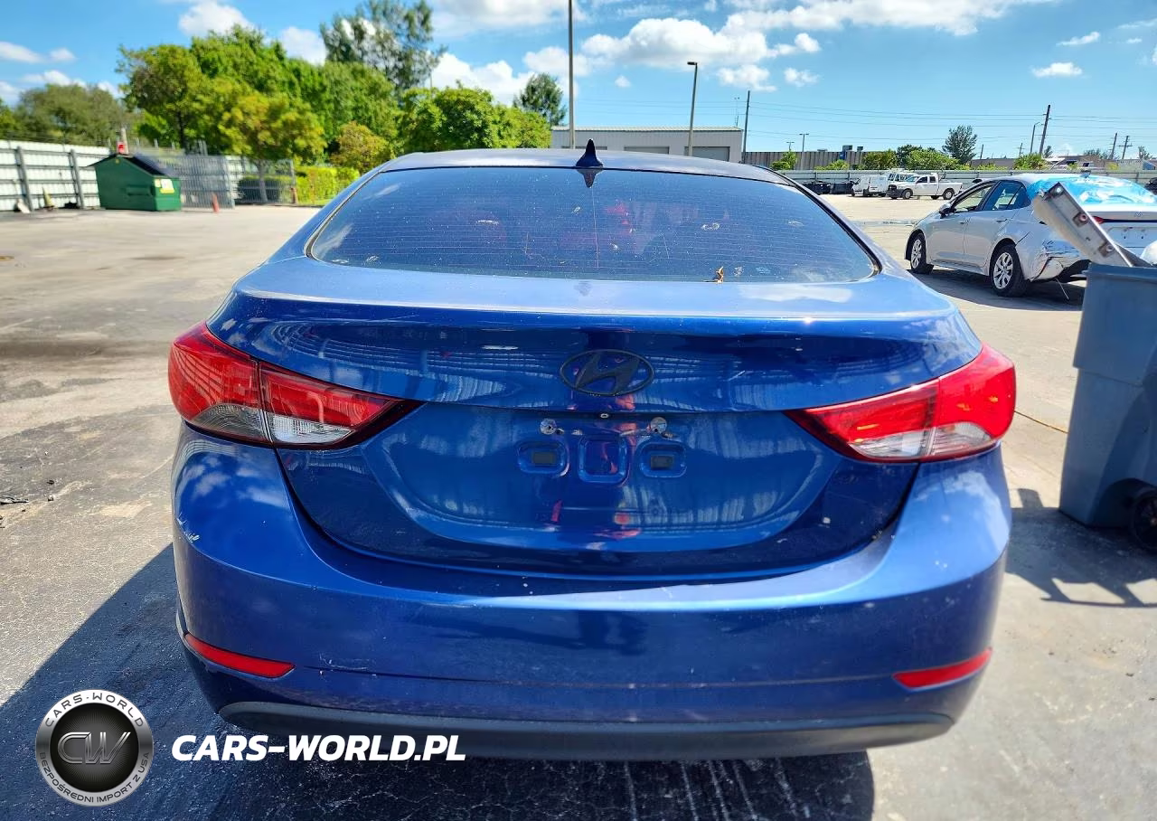 2015 Hyundai Elantra Se VIN:5NPDH4AE7FH622845 - 6
